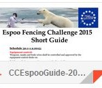 “Espoo Fencing Challenge 2015 Short Guide”